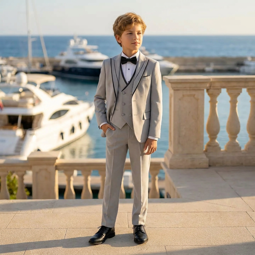 Shades of Grey Boys Tuxedo-0