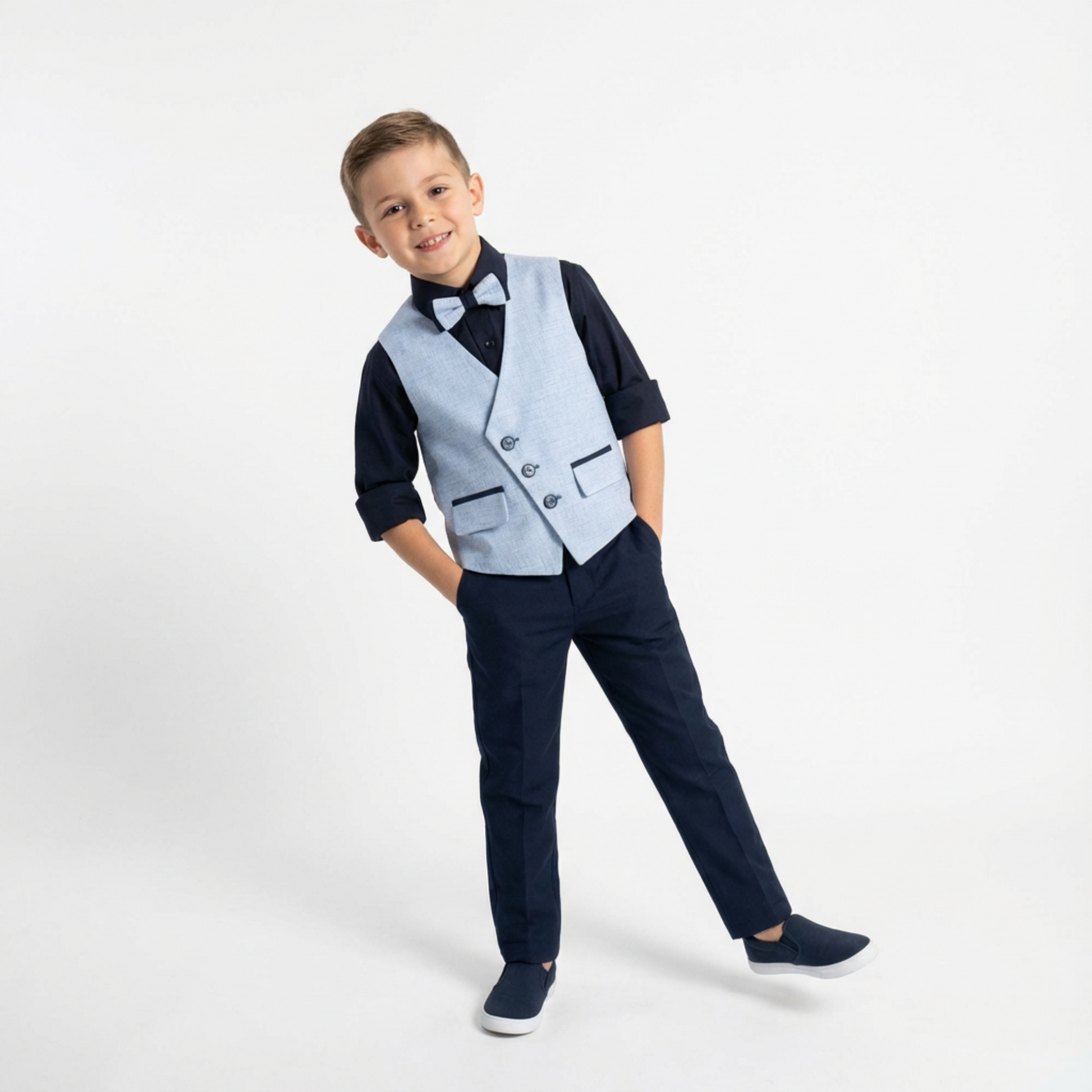 Ocean Gent Formal Vest Set-1