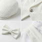 PRE-ORDER Classy Penguin Tail Baptism and Hat Set-1