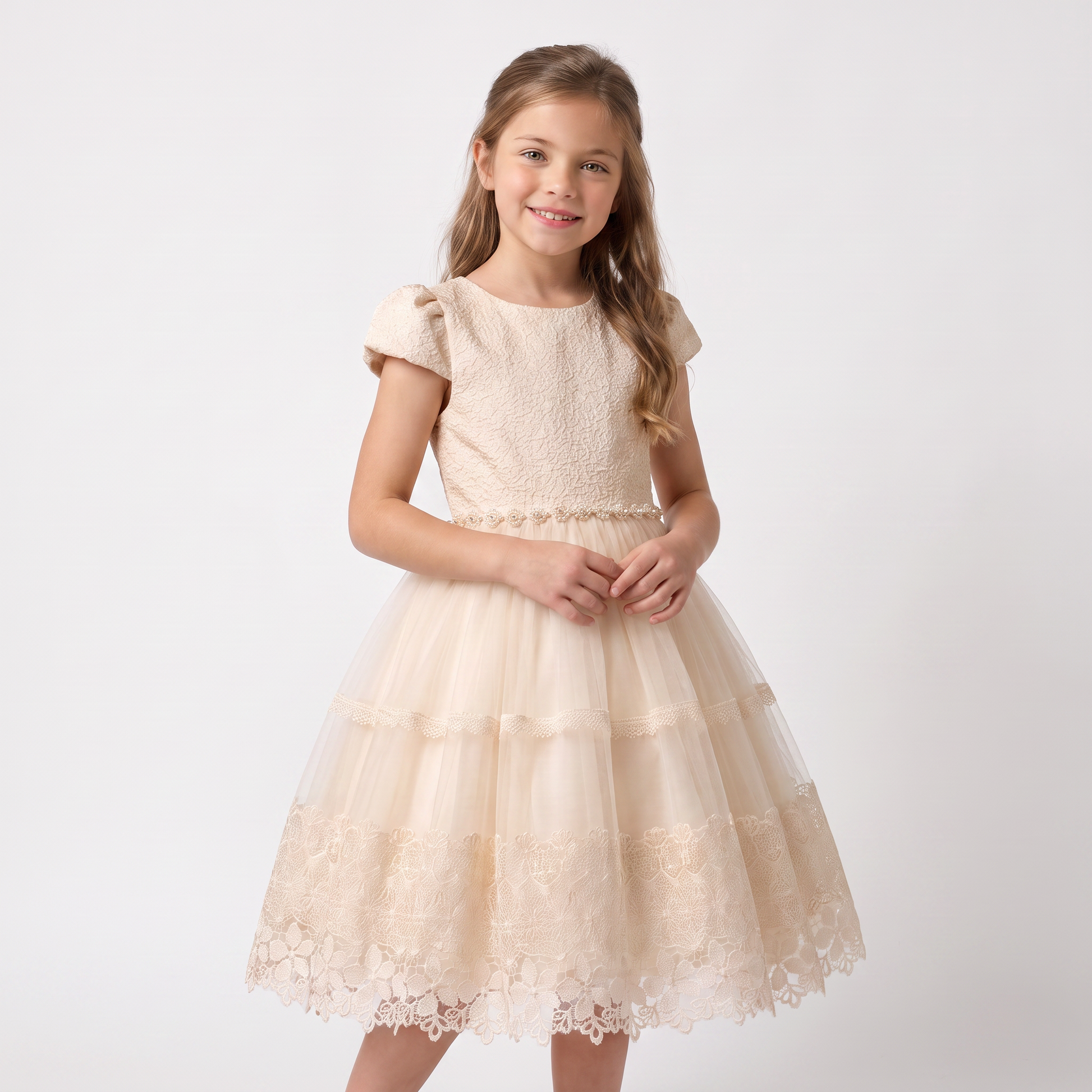Lacy's Cap Sleeve Dress-1