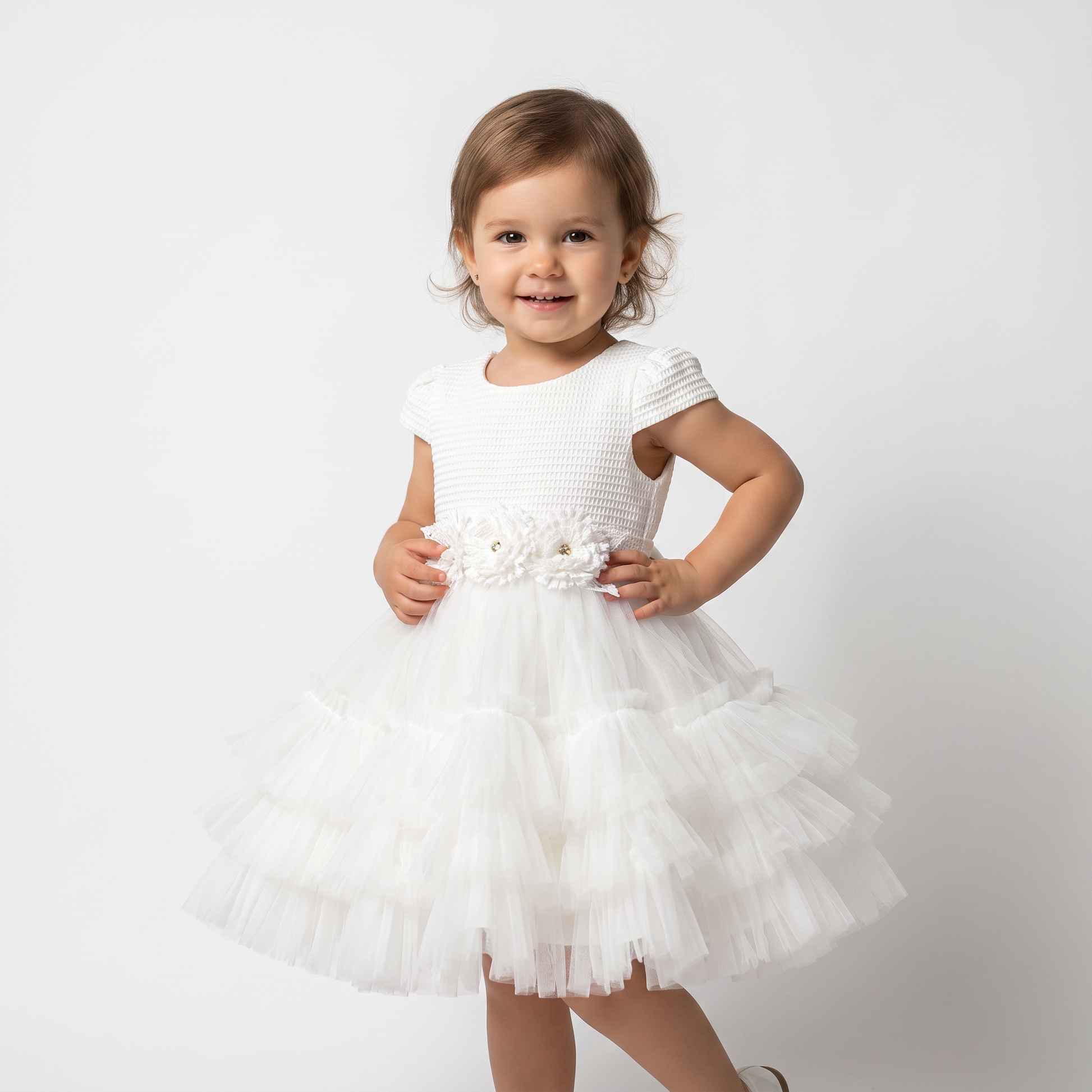 Odessa Baby Dress & Shoes Set-2