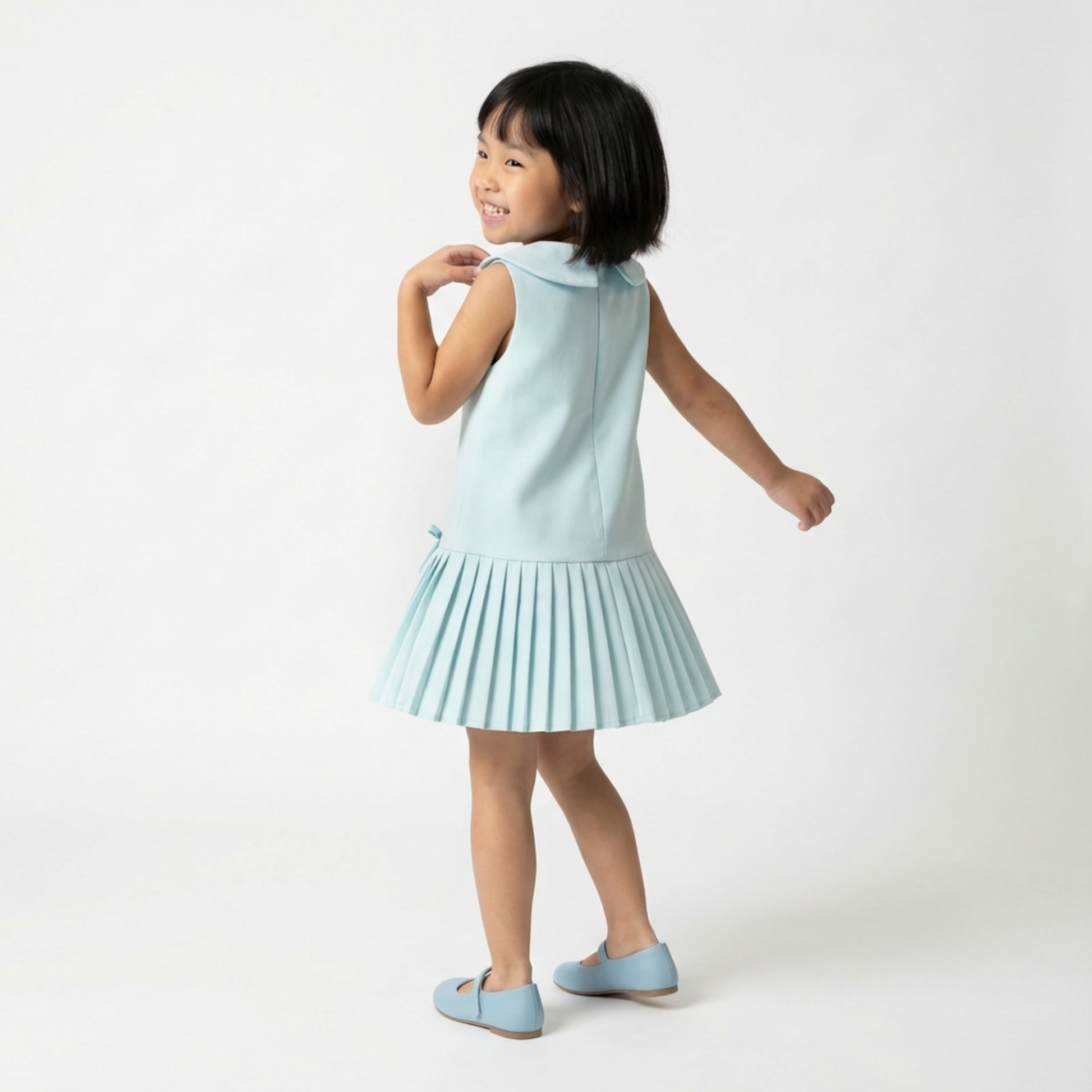Classic Paris Pleat Dress-2