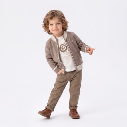 Maple Matt Baby 3PC Knit Set-0