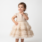Golden Charm Baby Dress-0