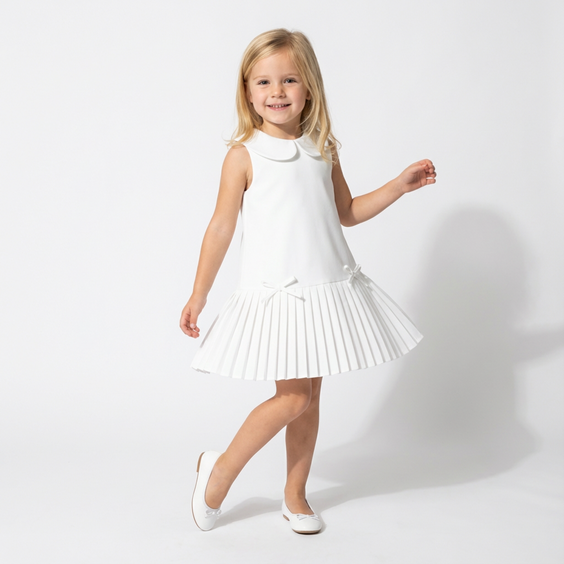 Classic Paris Pleat Dress-0
