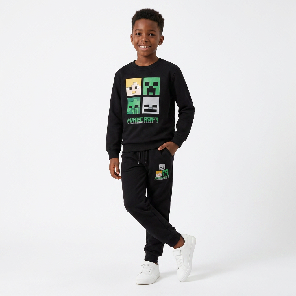Cube Villains Boys Joggers Set-1