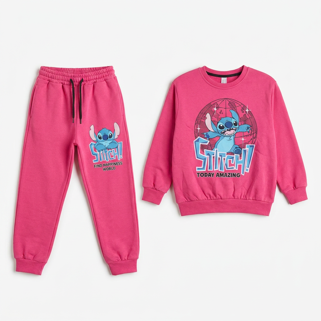 Peace Pet Girls Jogger Set-5