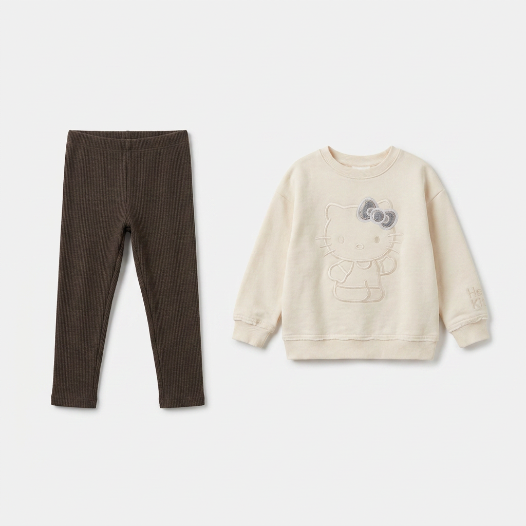 Hello Cat Girls 2-Piece Set-1