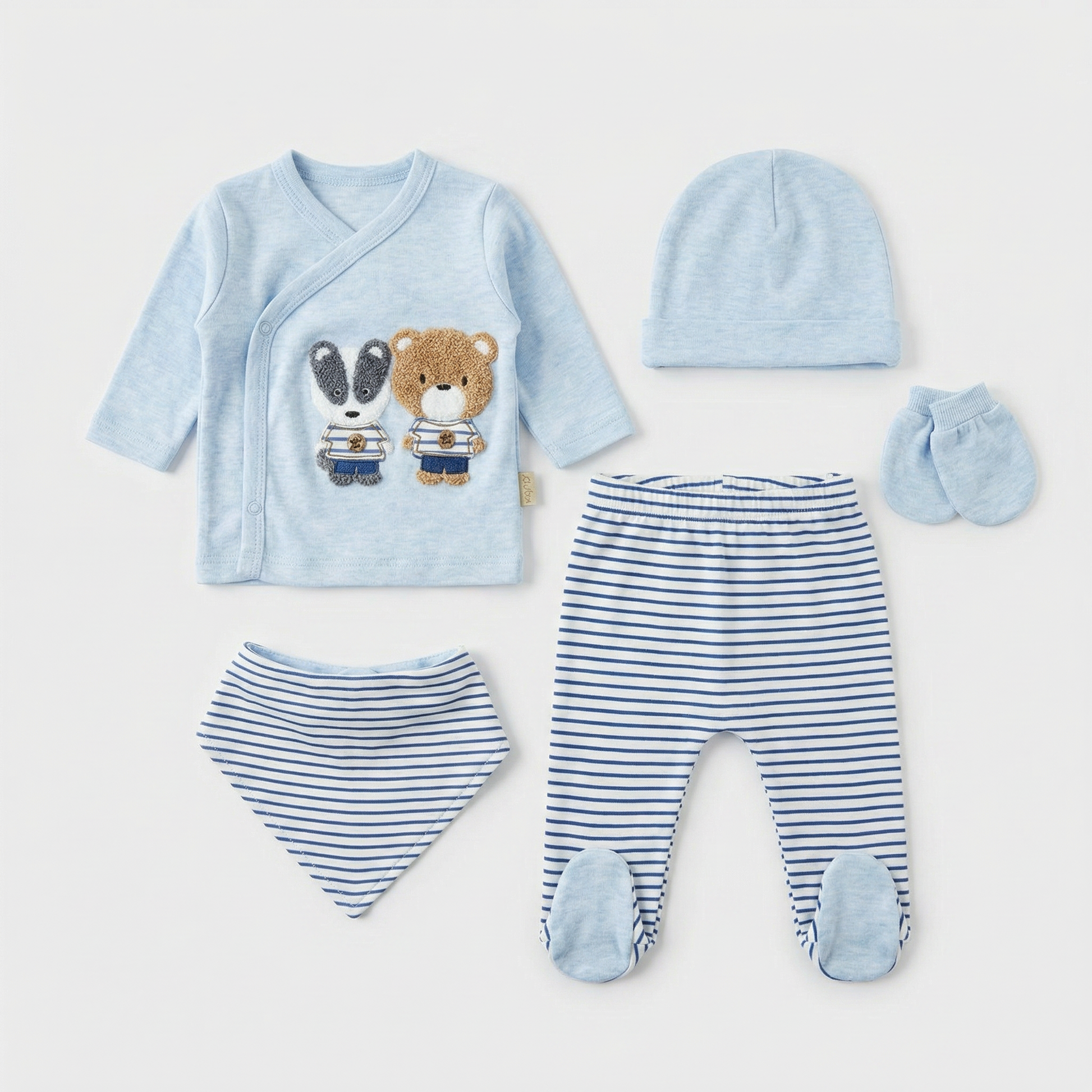 Wild Friends Newborn 5PC Set-1