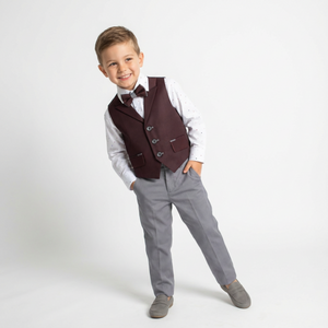Dapper David Formal Vest Set-0