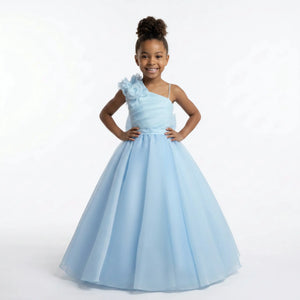 Majestic Bloom Girls Formal Dress-0