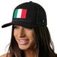 Italy Flag Trucker Hat  |  Italian Snapback
