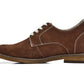 CALTO - J1313 - 3 Inches Taller (Terracotta Brown) - Business Casual Leather Derbies