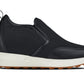 CALTO - J1433  - 3.3 Inches Taller (Black) - Casual Chunky Sole Sneaker Loafers