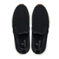 CALTO - J1433  - 3.3 Inches Taller (Black) - Casual Chunky Sole Sneaker Loafers