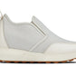 CALTO - J1434  - 3.3 Inches Taller (Off-White) - Casual Chunky Sole Sneaker Loafers