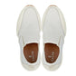 CALTO - J1434  - 3.3 Inches Taller (Off-White) - Casual Chunky Sole Sneaker Loafers