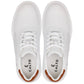 CALTO - J1581  - 2.6 Inches Taller (White) - Lightweight Casual Walkers