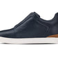 CALTO - J1934  - 2.6 Inches Taller (Navy) - Slip-On Snoafers