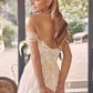 Nox Anabel JE953 Long Sweetheart Neck A-Line Gown Off Shoulder with Slit