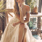 Nox Anabel JE953 Long Sweetheart Neck A-Line Gown Off Shoulder with Slit