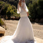 Nox Anabel JE983L Long Bell Sleeve Mermaid Bridal Gown