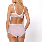 PariPari Jenny Sheer Embroidered High-Waist Panty White-3