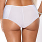PariPari Jenny Sheer Embroidered Full Brief White-1
