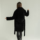 Genuine Shearling Merino Lamb Leather Coat by Punto Leather