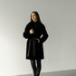 Genuine Shearling Merino Lamb Leather Coat by Punto Leather