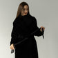 Genuine Shearling Merino Lamb Leather Coat by Punto Leather