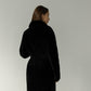 Genuine Shearling Merino Lamb Leather Coat by Punto Leather