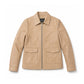 Whet Blu NYC Yolanda women's center-zip leather jacket in oilsand brown suede finish