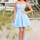 Nox Anabel JQ1017 Sweetheart Floral Big Bow Back A-Line Dress