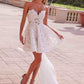 Nox Anabel JQ1017 Sweetheart Floral Big Bow Back Wedding Reception Dress