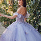 Juliet JT1448J Off the Shoulder A-Line Poofy Quinceanera Ball Gown