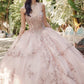 Juliet JT1450J Poofy Sweetheart Corset Boned Quinceanera Ball Gown