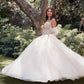 Juliet JT1465H Dress 3d Flowers Applique Puff Sleeve Quinceanera Dress