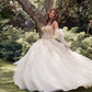 Juliet JT1465H Dress 3d Flowers Applique Puff Sleeve Quinceanera Dress