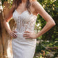 Juliet JT2441SW Long Corset Bodice Embellished Mermaid Wedding Dress