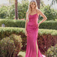 Juliet JT2494S Dress Sleeveless Metallic Fitted Evening Gown