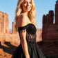 Juliet JT947L Short Off the Shoulder Homecoming A-Line Dress