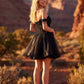 Juliet JT947L Short Off the Shoulder Homecoming A-Line Dress