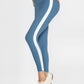 Trophy Yoga side split yoga leggings, made in USA, shown in a sleek athletic design