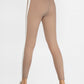 Trophy Yoga side split yoga leggings, made in USA, shown in a sleek stretch fabric design