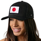 Japan Flag Trucker Hat  |  Japanese Snapback