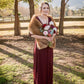 Honey Brown Fur Shawl (Lilian LBrw03)