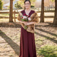 Honey Brown Fur Shawl (Lilian LBrw03)