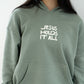 Jesus Holds It All Unisex Hoodie