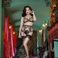 Dita Von Teese Julie's Roses Sheer Balconette Bra-4